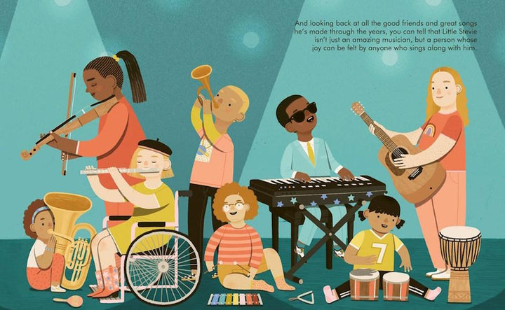 Quarto Little People, Big Dreams auf Englisch: Stevie Wonder bei Nauli and Stories
