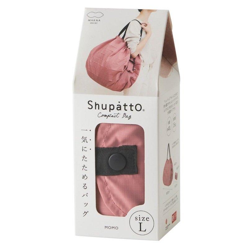 Shupatto Einkaufstasche Shupatto kompakte Falttasche  L - Altrosa bei Nauli and Stories