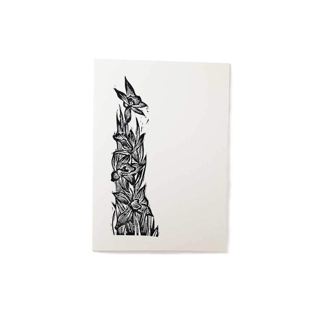 Sri Maryanto Trauer Trauerkarte - Original Kunstdruck - Orchidee bei Nauli and Stories