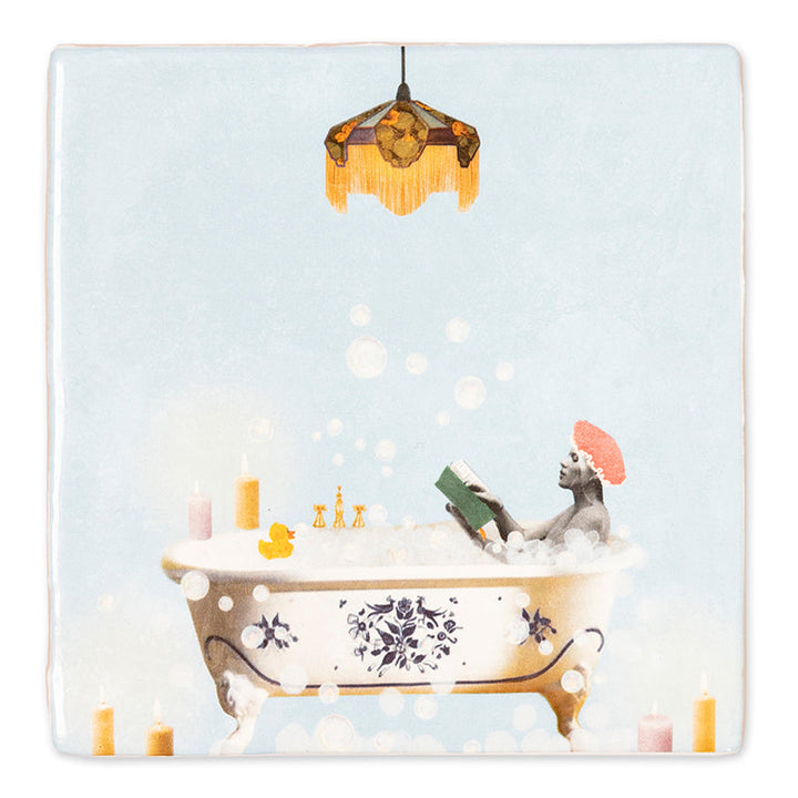 StoryTiles StoryTiles 10x10cm Bathing time - Badezeit - StoryTiles bei Nauli and Stories