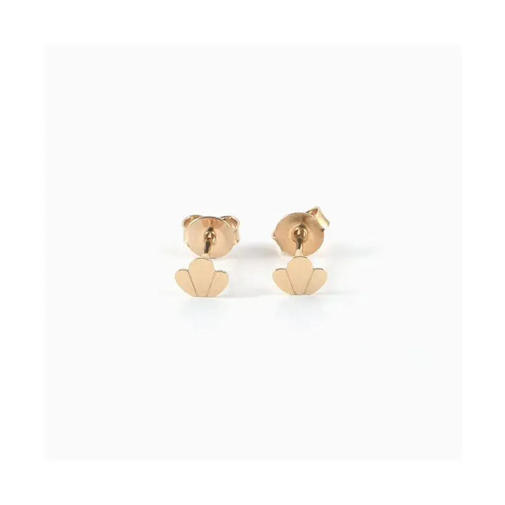 Titlee Ohrringe Ohrstecker goldene Blume bei Nauli and Stories