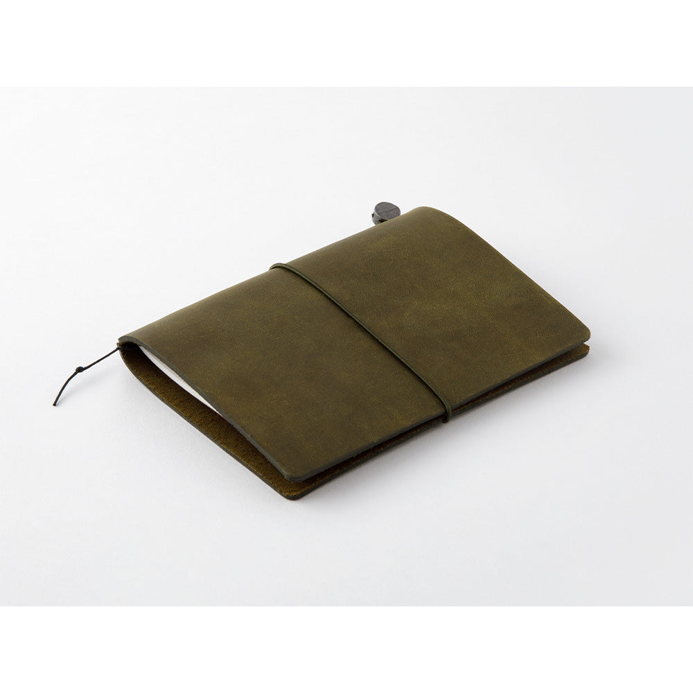 Traveler's Company Notizbuch Reisenotizbuch "TRAVELER'S notebook" Passport Leder olive bei Nauli and Stories