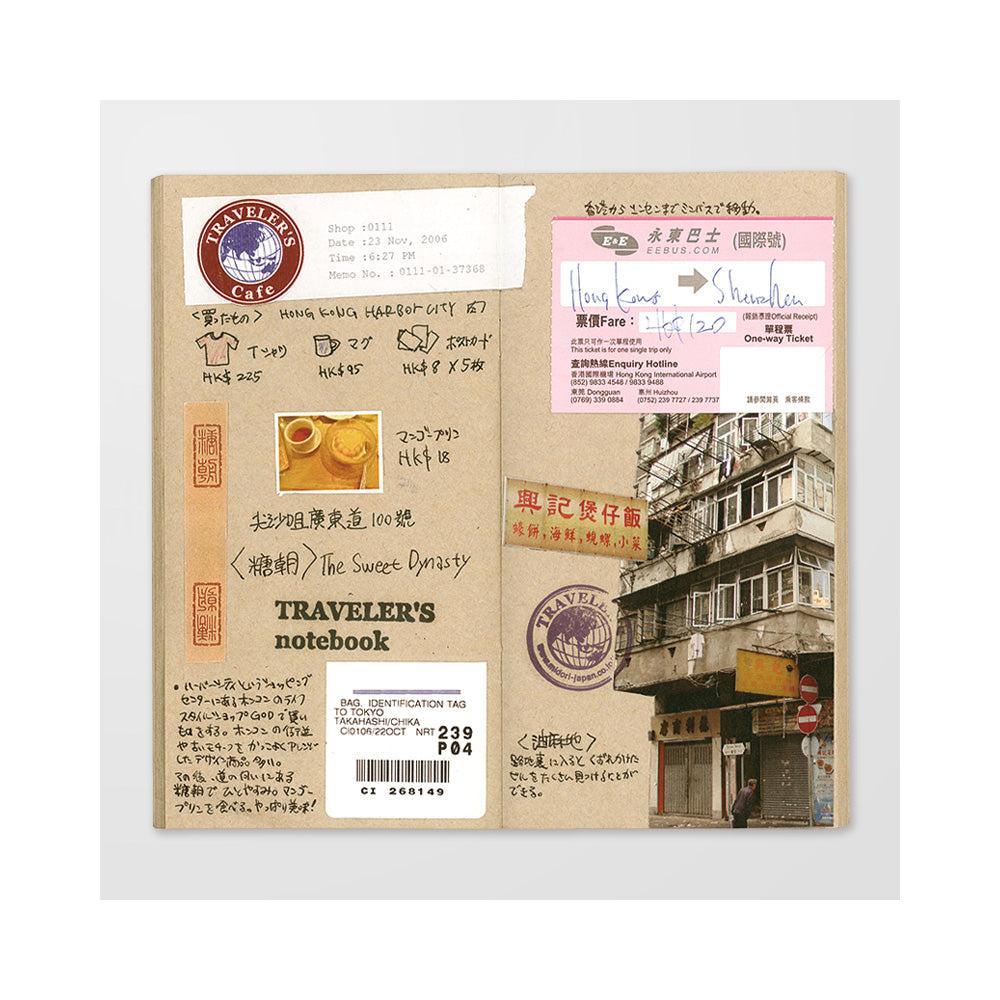 Traveler's Company Notizbuch TRAVELER'S notebook regular 014 Kraft Paper bei Nauli and Stories