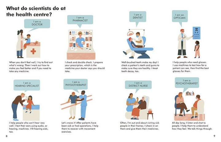 Wide Eyed Editions Bilderbuch What Do Scientists Do All Day? bei Nauli and Stories